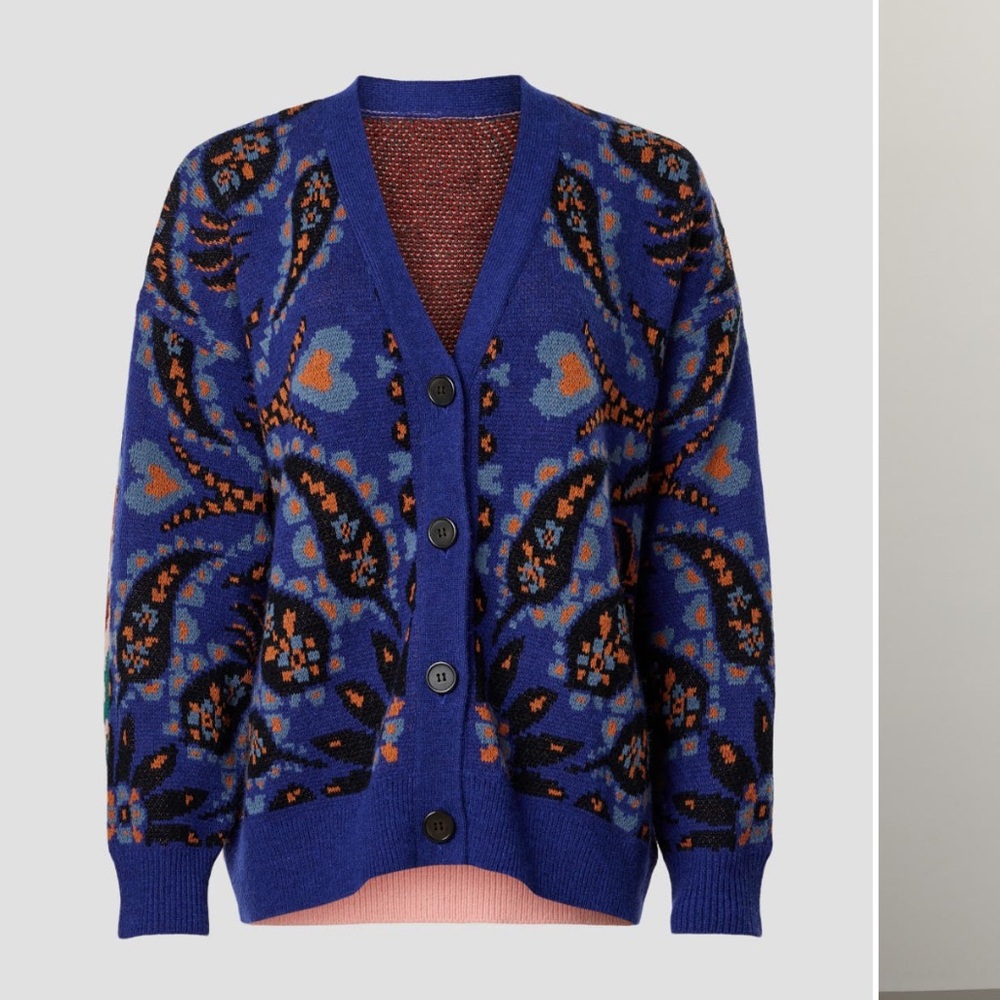 FARM Rio Women's Statement Toucan’s Scarf print Cardigan